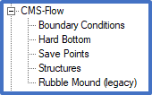 SMS 13.4 CMS-Flow model coverages.