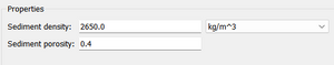 CMSFlow Model Parameters GeneralTab Flow SedimentTransport SedimentPropertiesV13.2.12.png